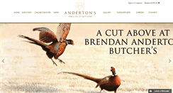 Desktop Screenshot of brendanandertonbutchers.co.uk